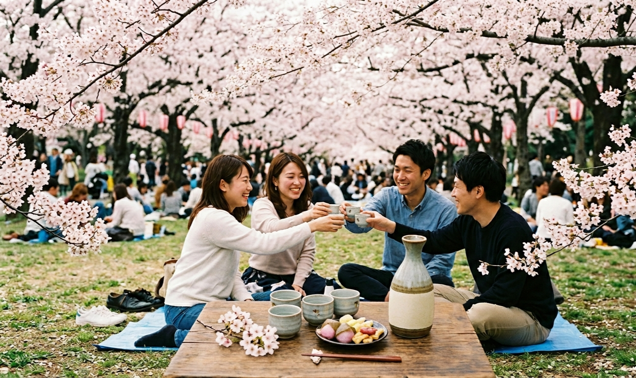 The Complete Guide to Sake and Hanami: Cherry Blossom Season Drinking