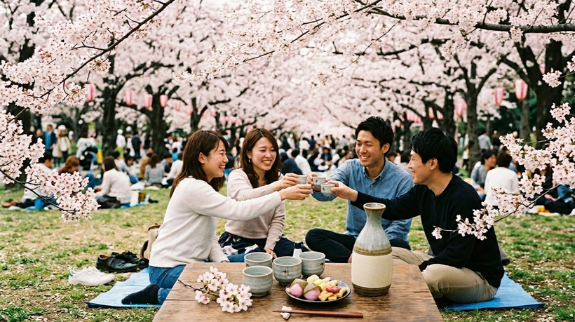 O Guia Completo de Sake e Hanami: Bebendo na Temporada das Cerejeiras em Flor