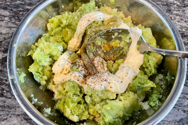 Add the seasonings.
