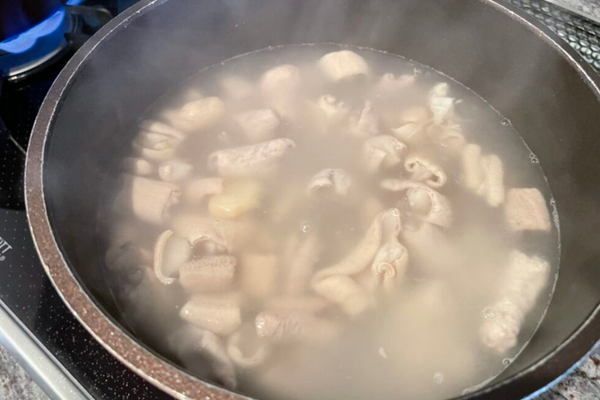 Japanese Miso Simmered Pork Offal