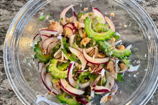Bitter Melon and Mackerel Ethnic Salad