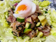 Thunfischsalat nach Poke Art mit weichem Ei