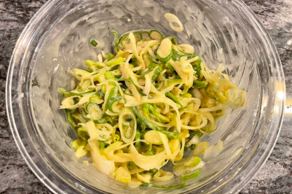 Japanese Green Onion Pancake