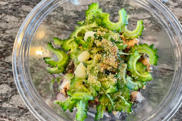 Bitter Melon and Mackerel Ethnic Salad