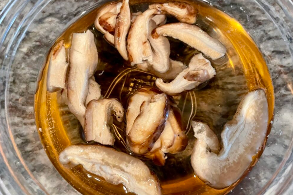 Dried shiitake mushrooms