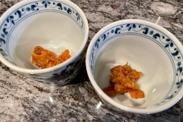 Ume Chawanmushi: Japanese Steamed Egg Custard with Pickled Plum