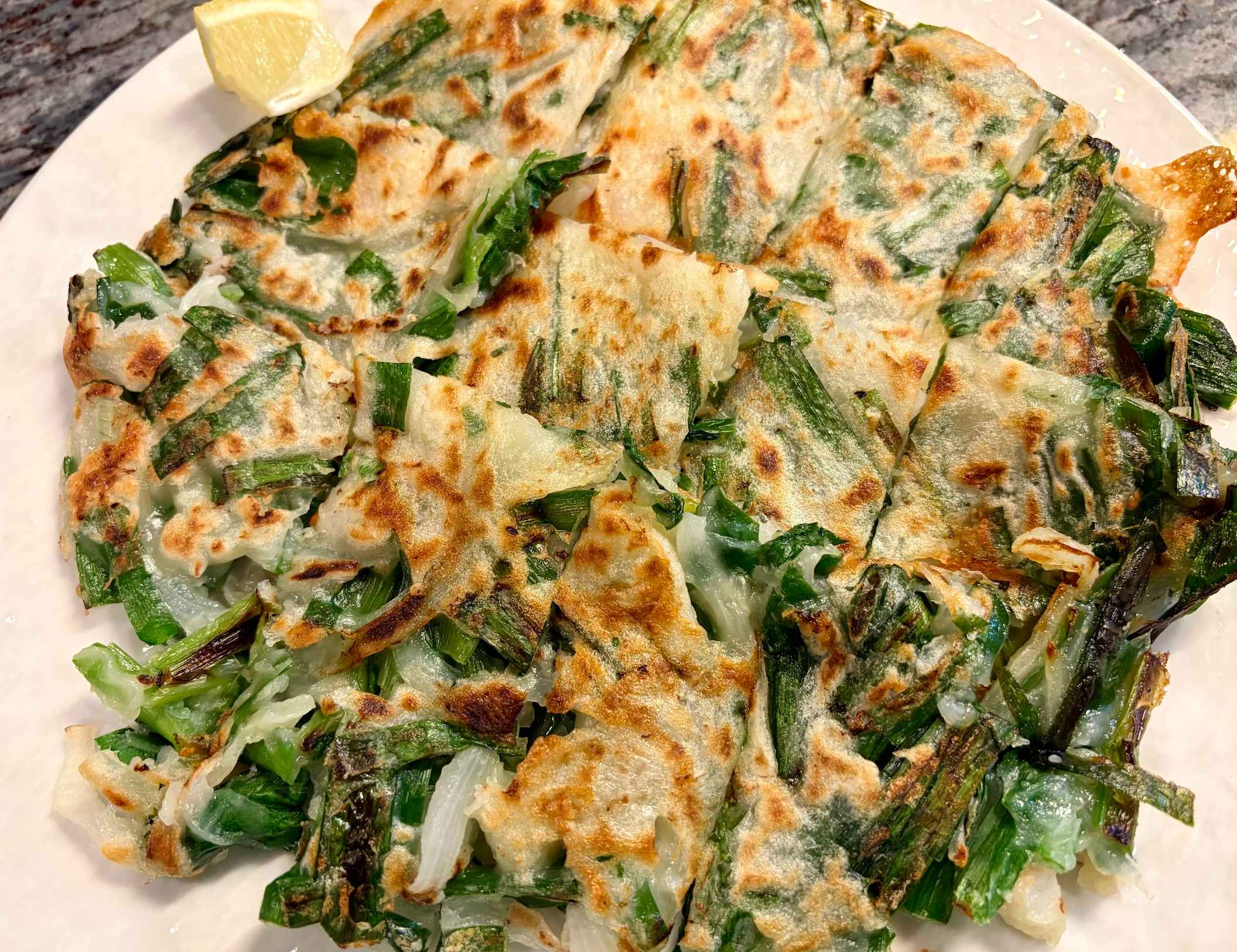 Simple Korean Pancake (Chijimi)