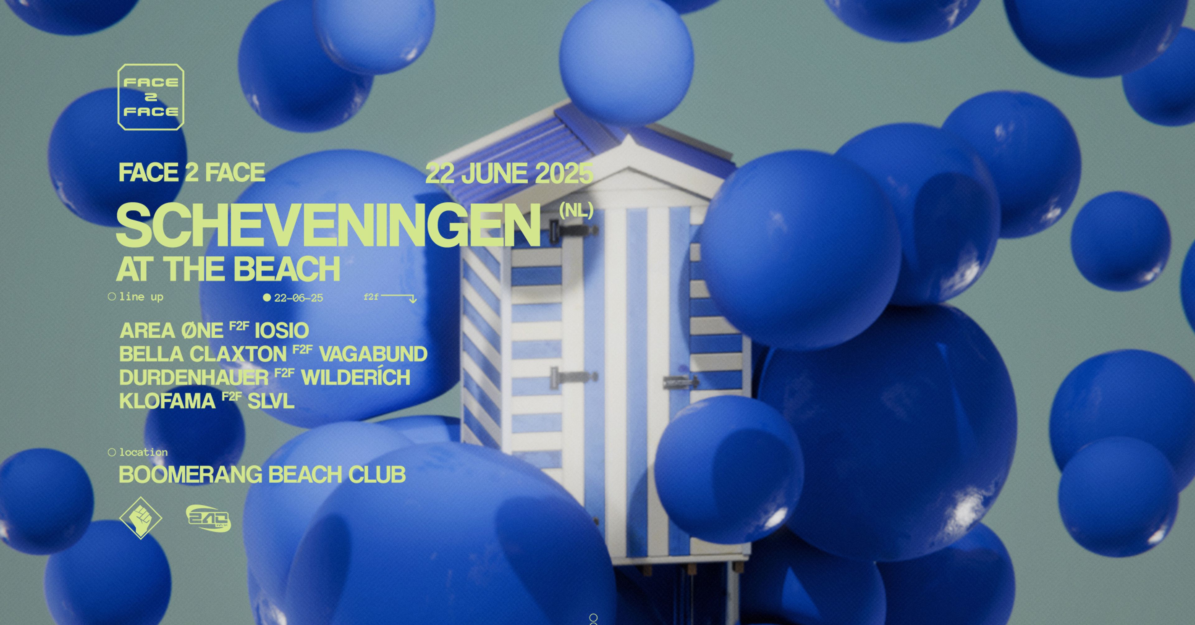 Face 2 Face at the Beach - Scheveningen