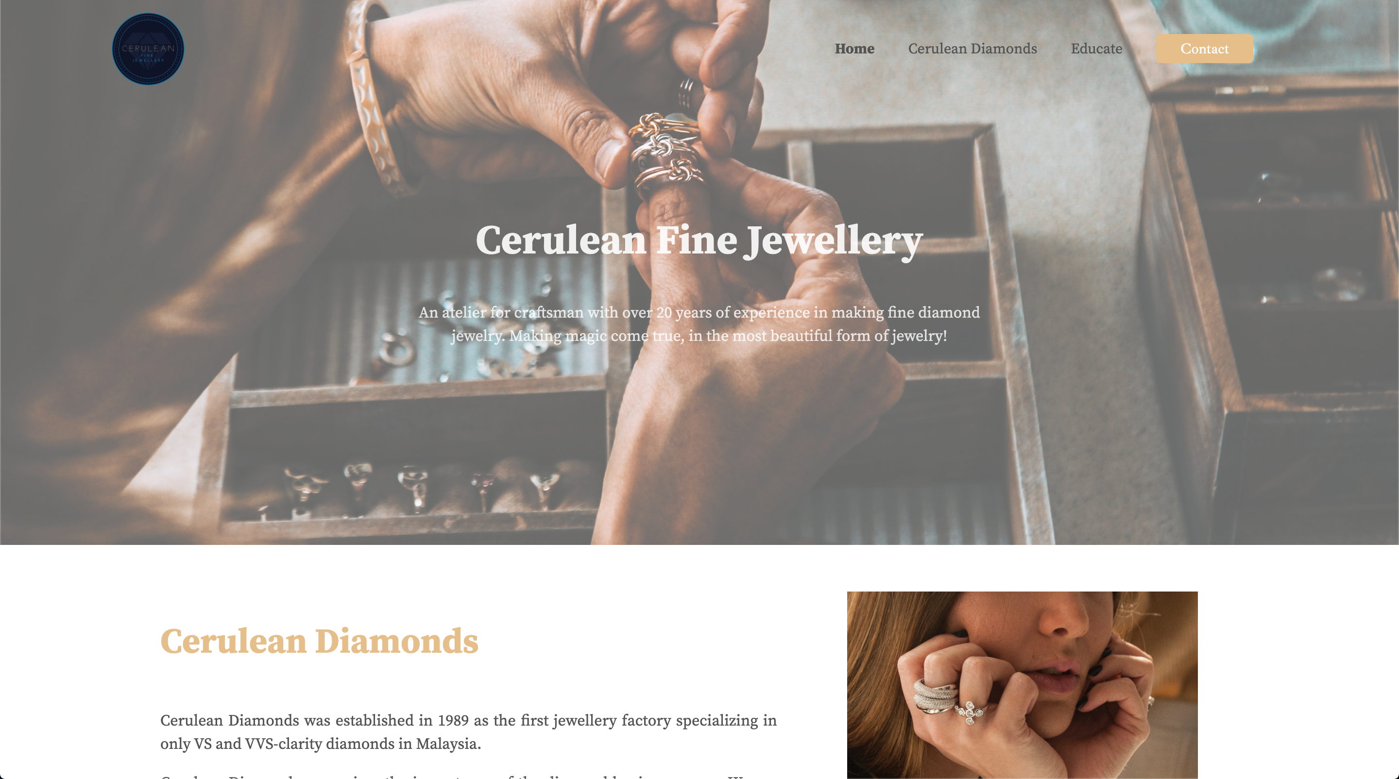 Cerulean Diamonds screenshot
