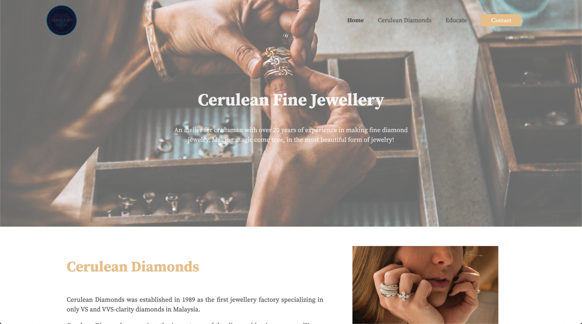 Cerulean Diamonds screenshot