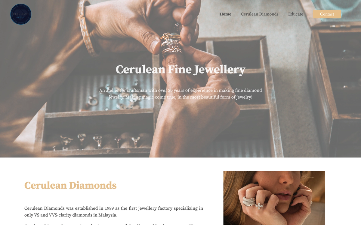 Cerulean Diamonds screenshot