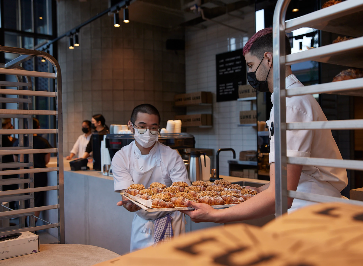 Lune Croissanterie by Aria, located in South Brisbane.