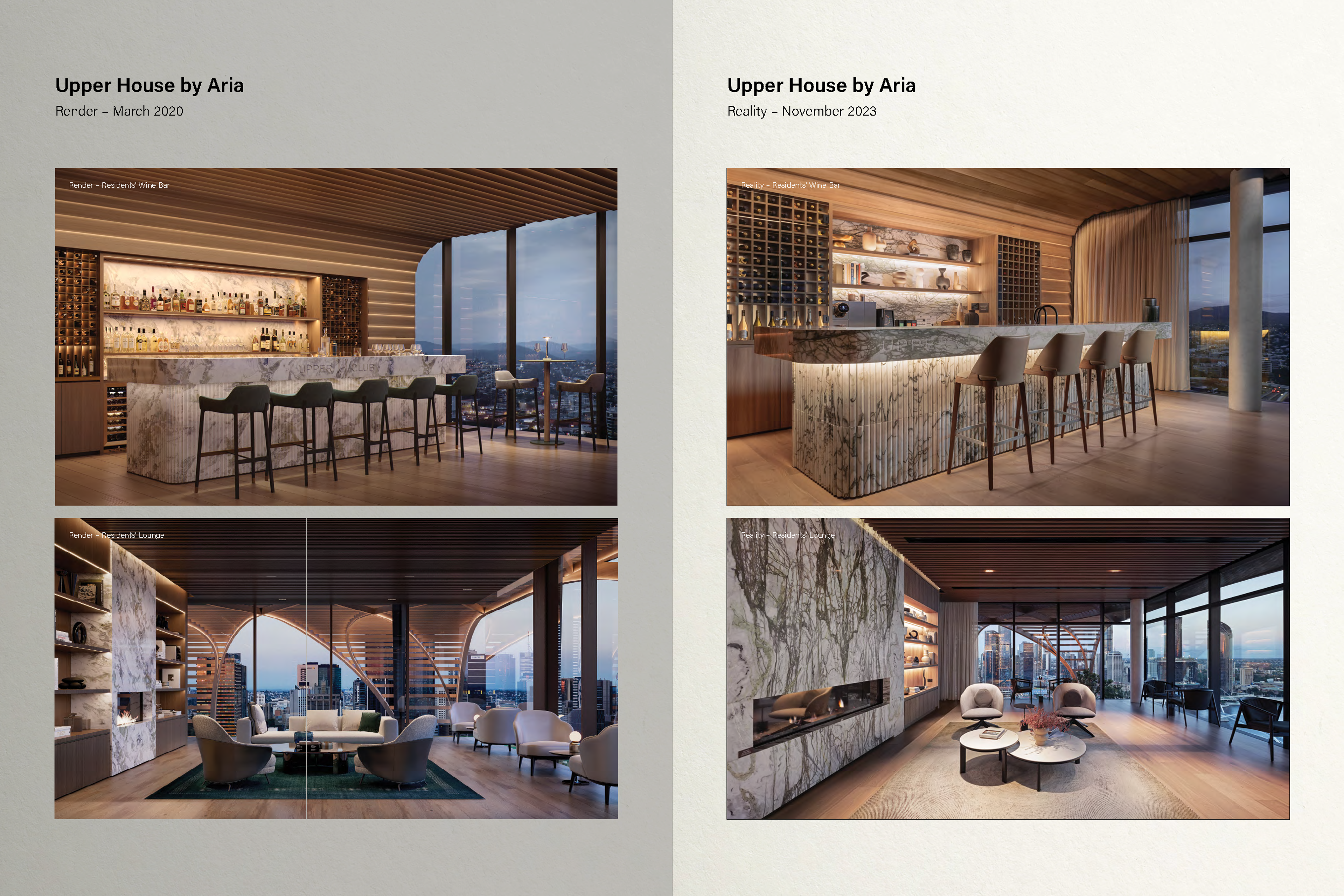 Aria Render vs Reality