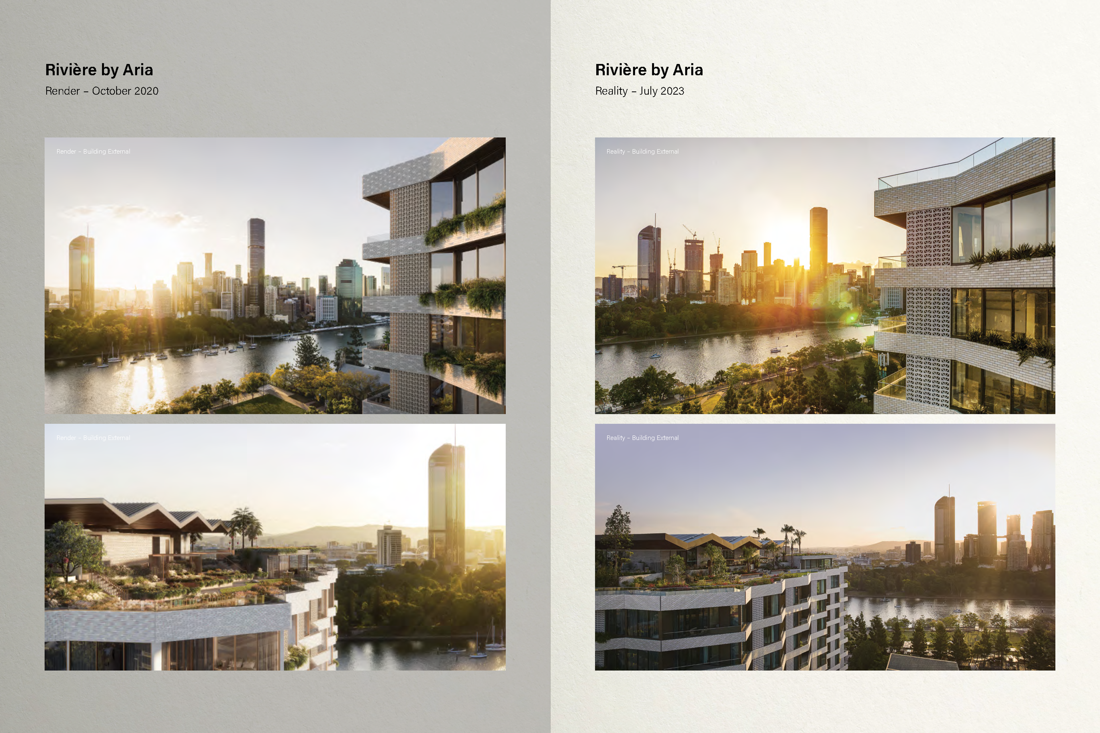 Aria Render vs Reality