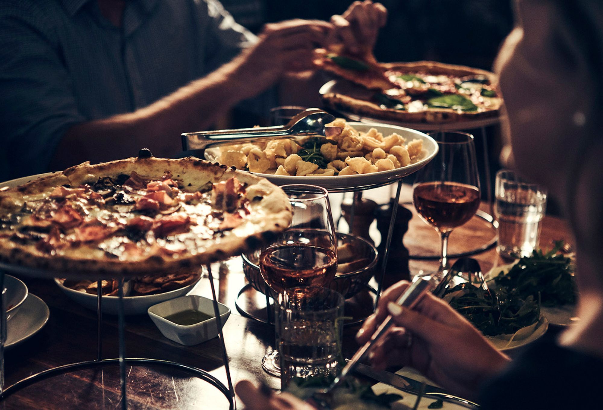 Julius Italian, Aria dining offering located in Fish Lane, South Brisbane.