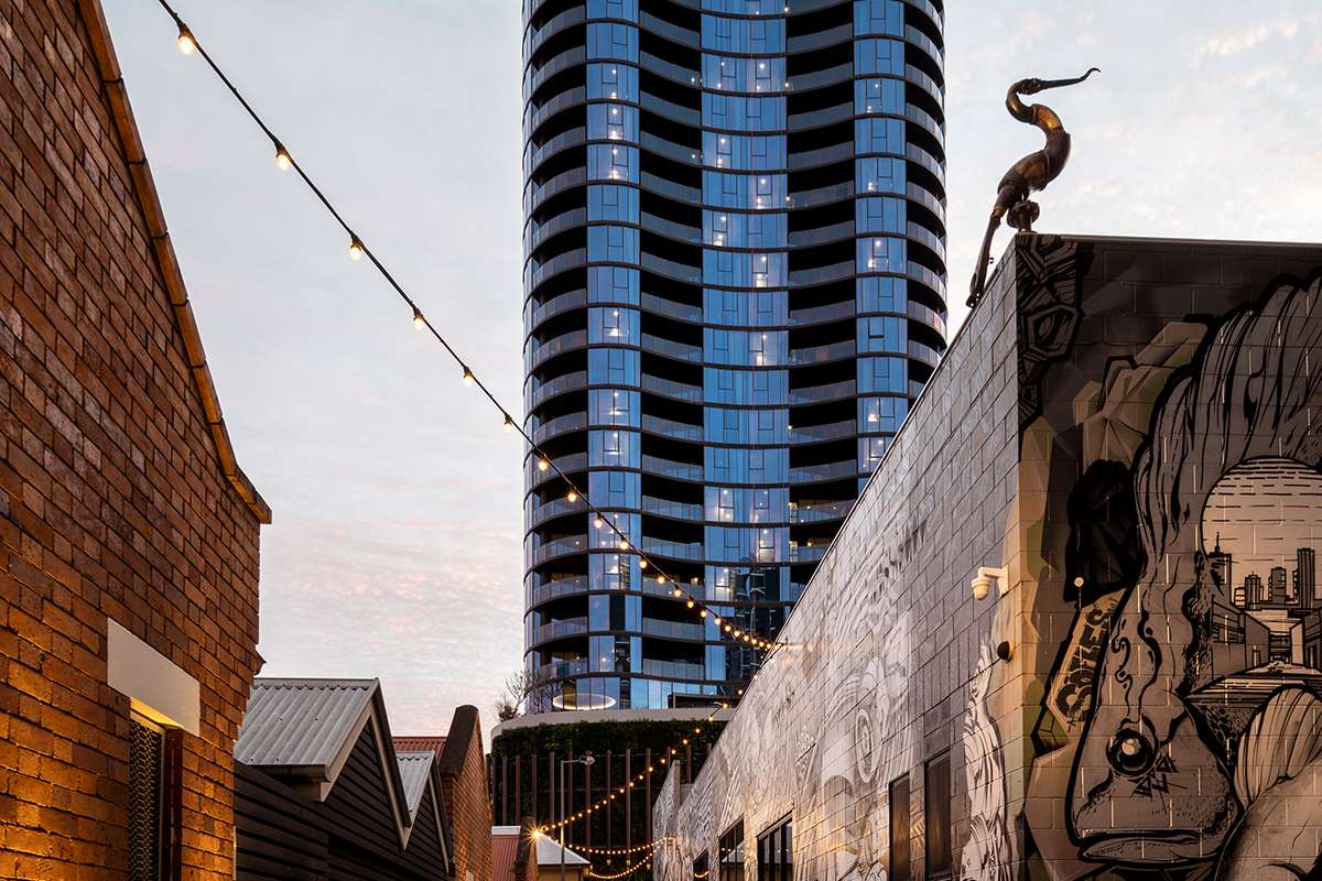 The Standard by Aria, an award-winning luxury apartment development located in South Brisbane.