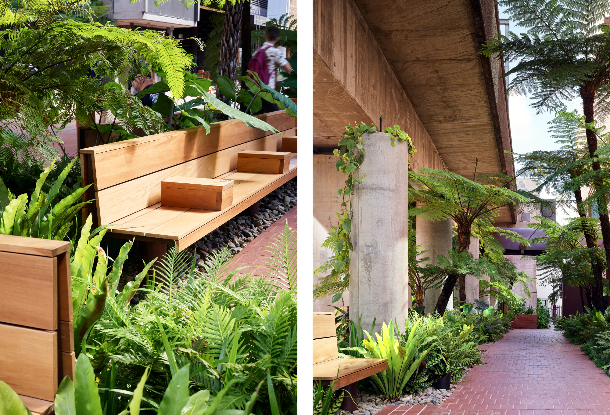 Fish Lane Town Square located in South Brisbane.