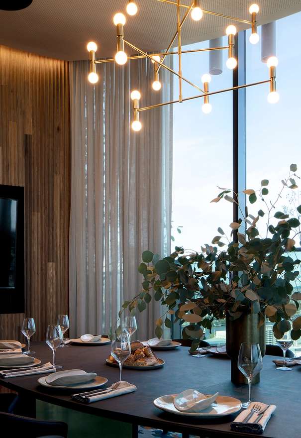 The Standard celebrates Aria's latest innovation and first Residents' Sky Lounge including a resident dining area.