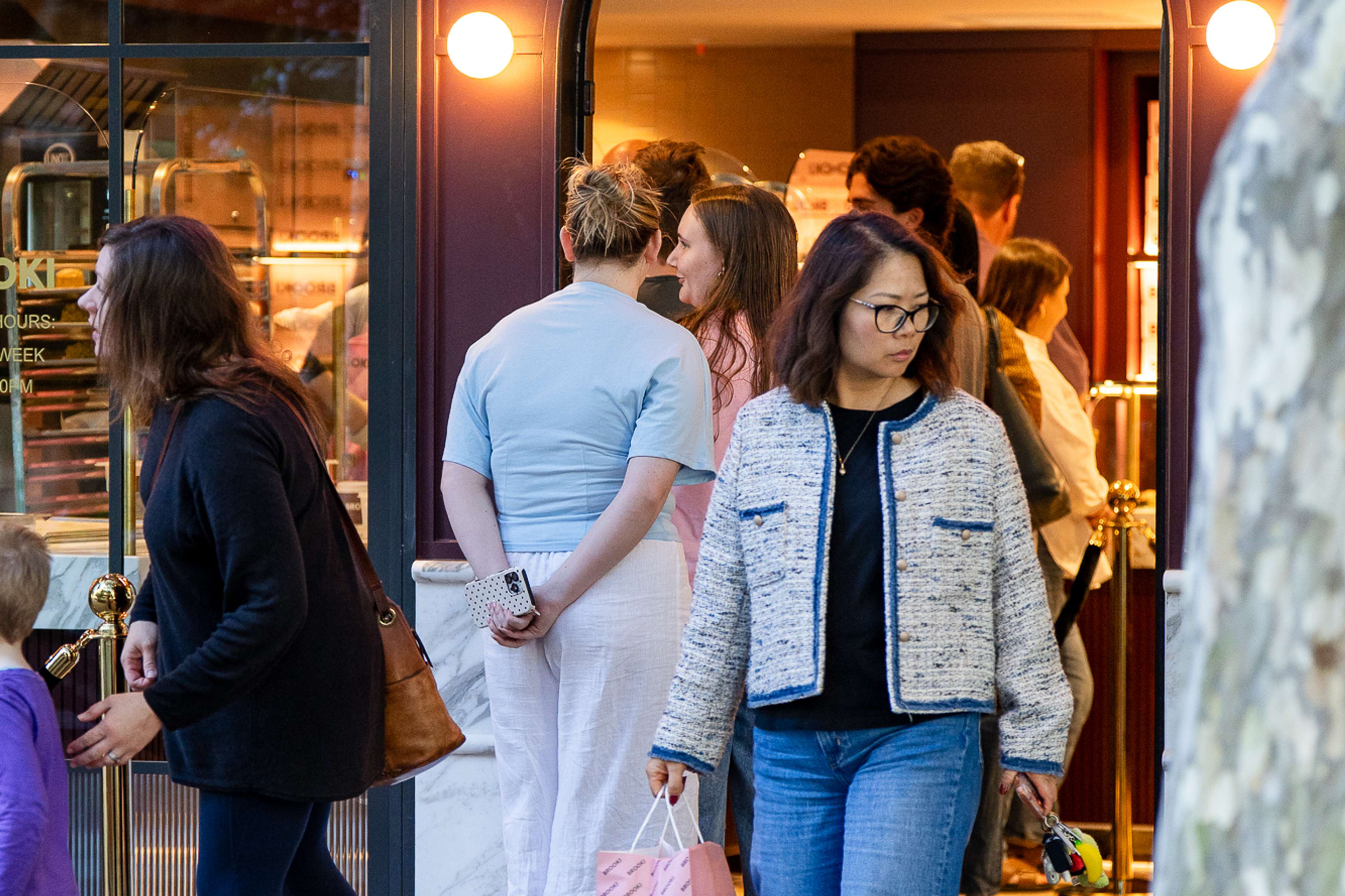 The Brooki Bakehouse storefront on opening day