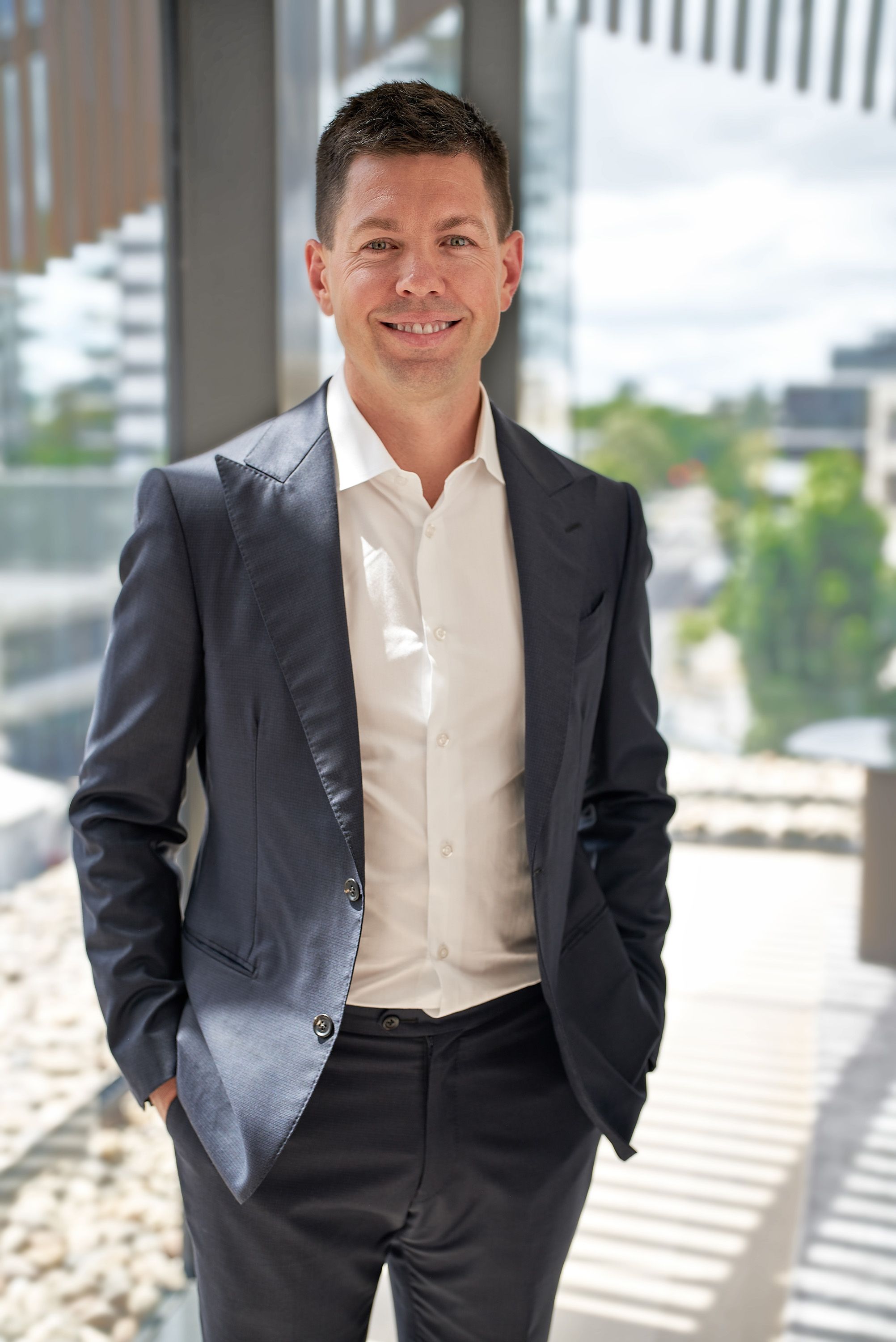 Residential Manager of Aria Property Group, Michael Hurley.