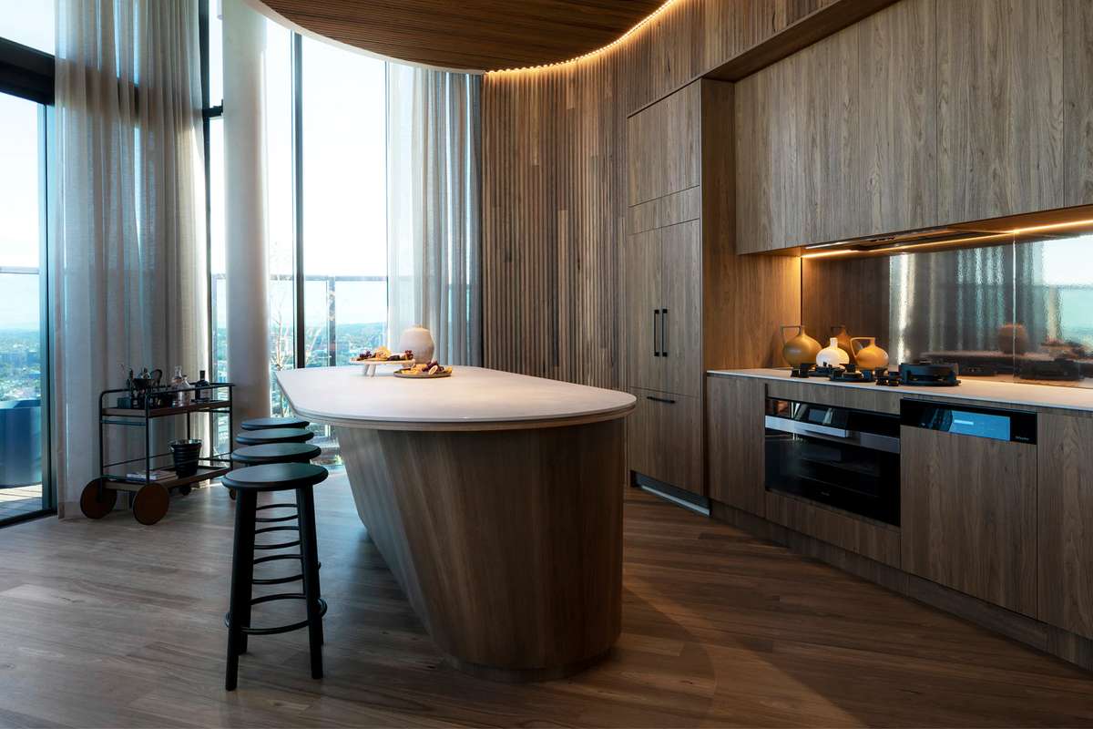 The Standard by Aria, resident dining room for entertaining and special events.