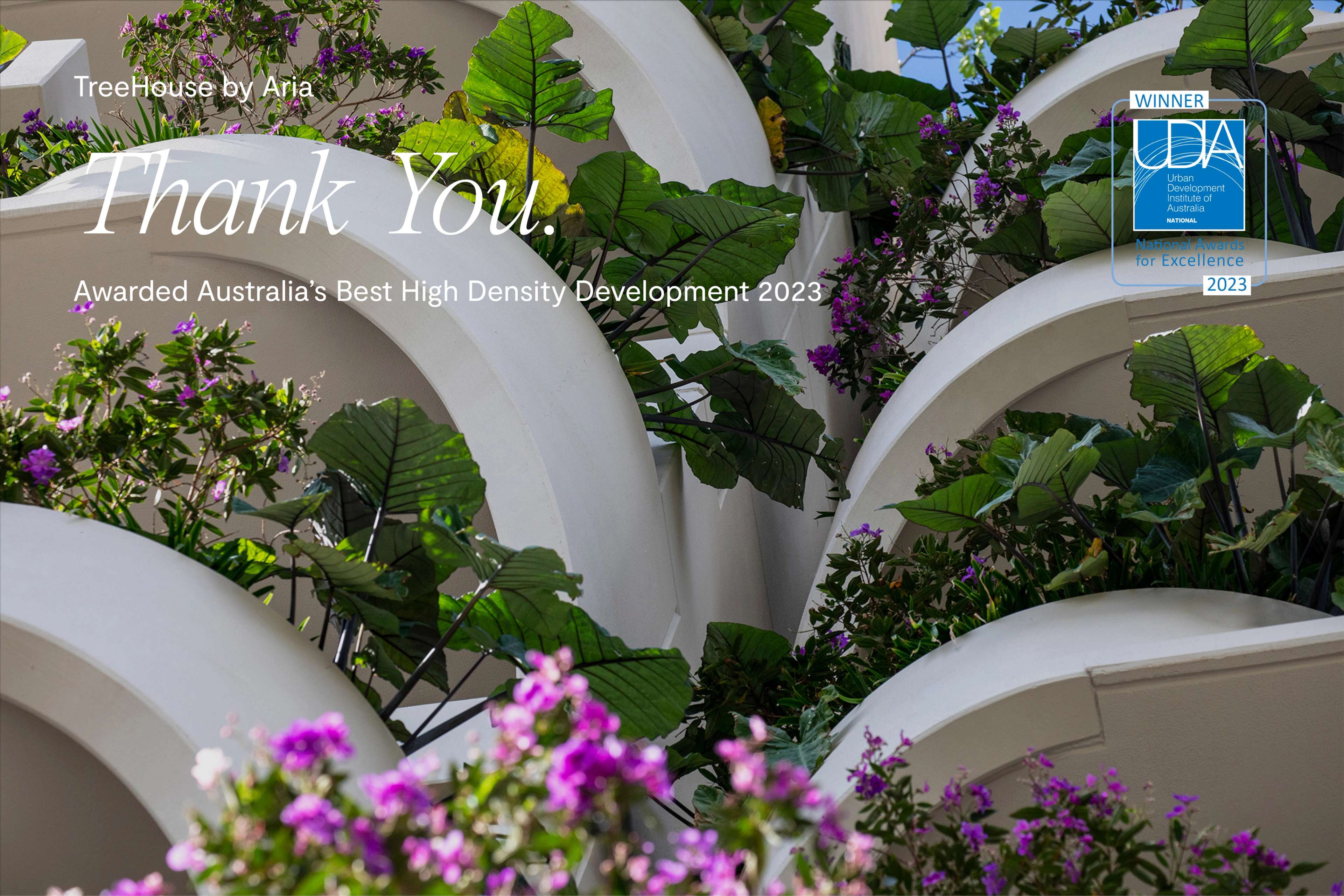Aria’s TreeHouse Recognised as Best High-Density Project in Australia