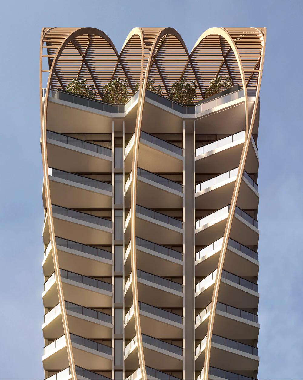 Upper House in South Brisbane Reaches Halfway Construction Milestone