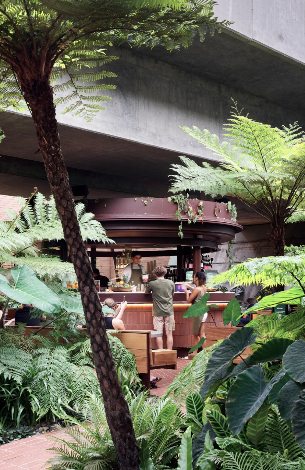 Fish Lane by Aria, offers public art installations, pop-ups, restaurants, speakeasies, wine bars, cafés and more, located in the heart of South Brisbane.