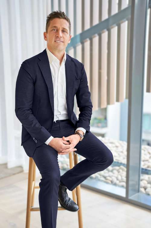 Founder and Managing Director of Aria Property Group, Tim Forrester.