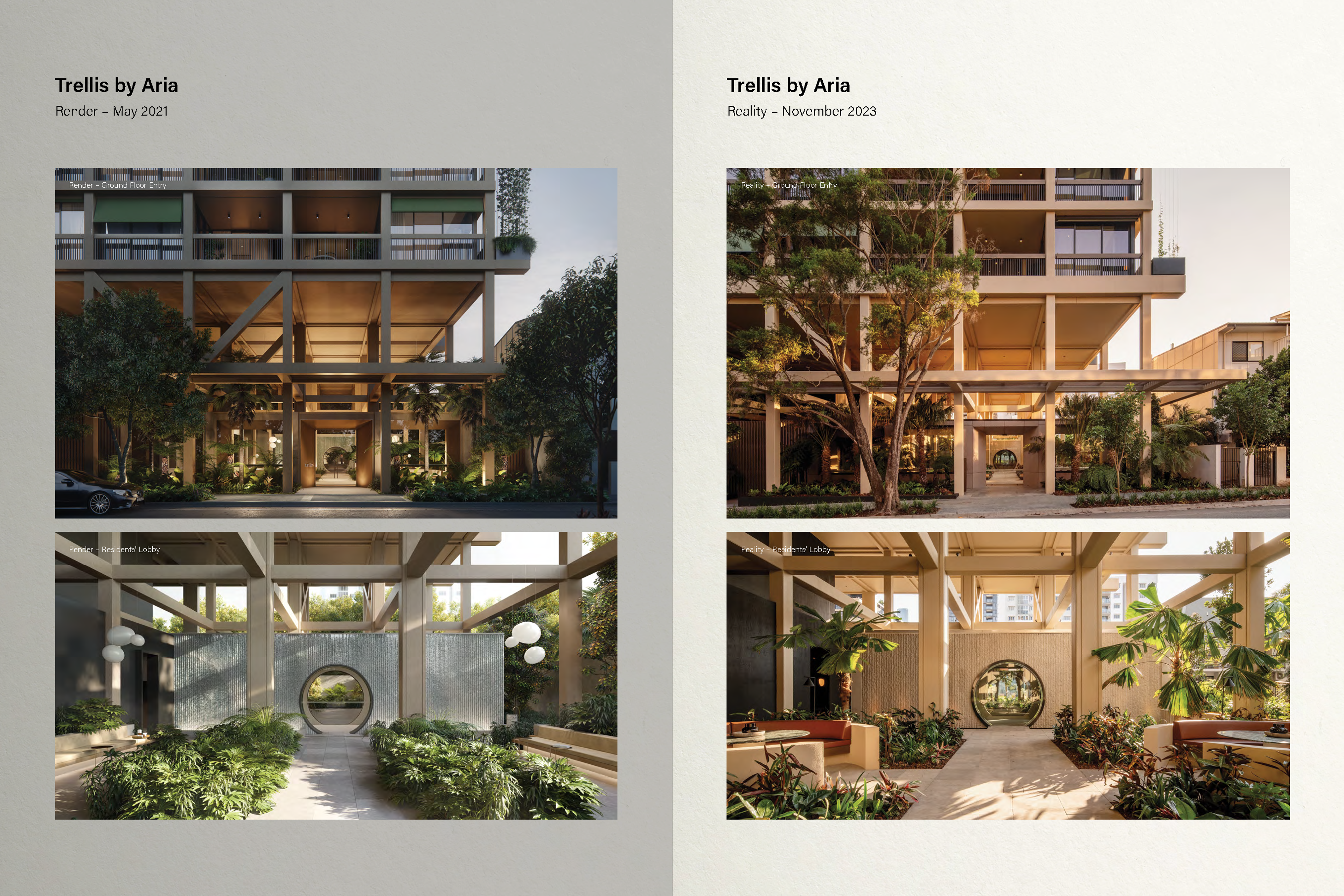 Aria Render vs Reality