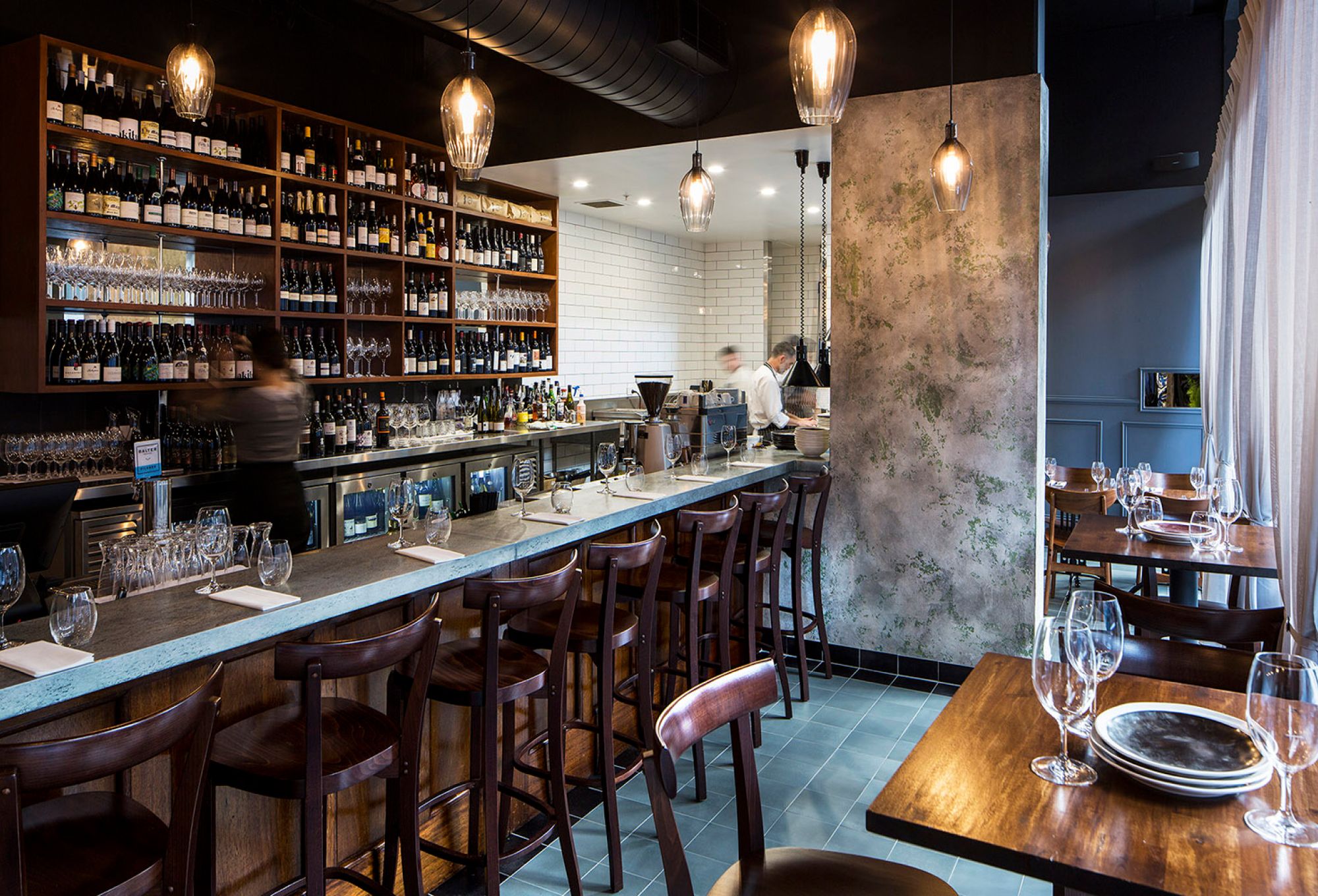 La Luna Wine Co by Aria, restaurant located in Brisbane.
