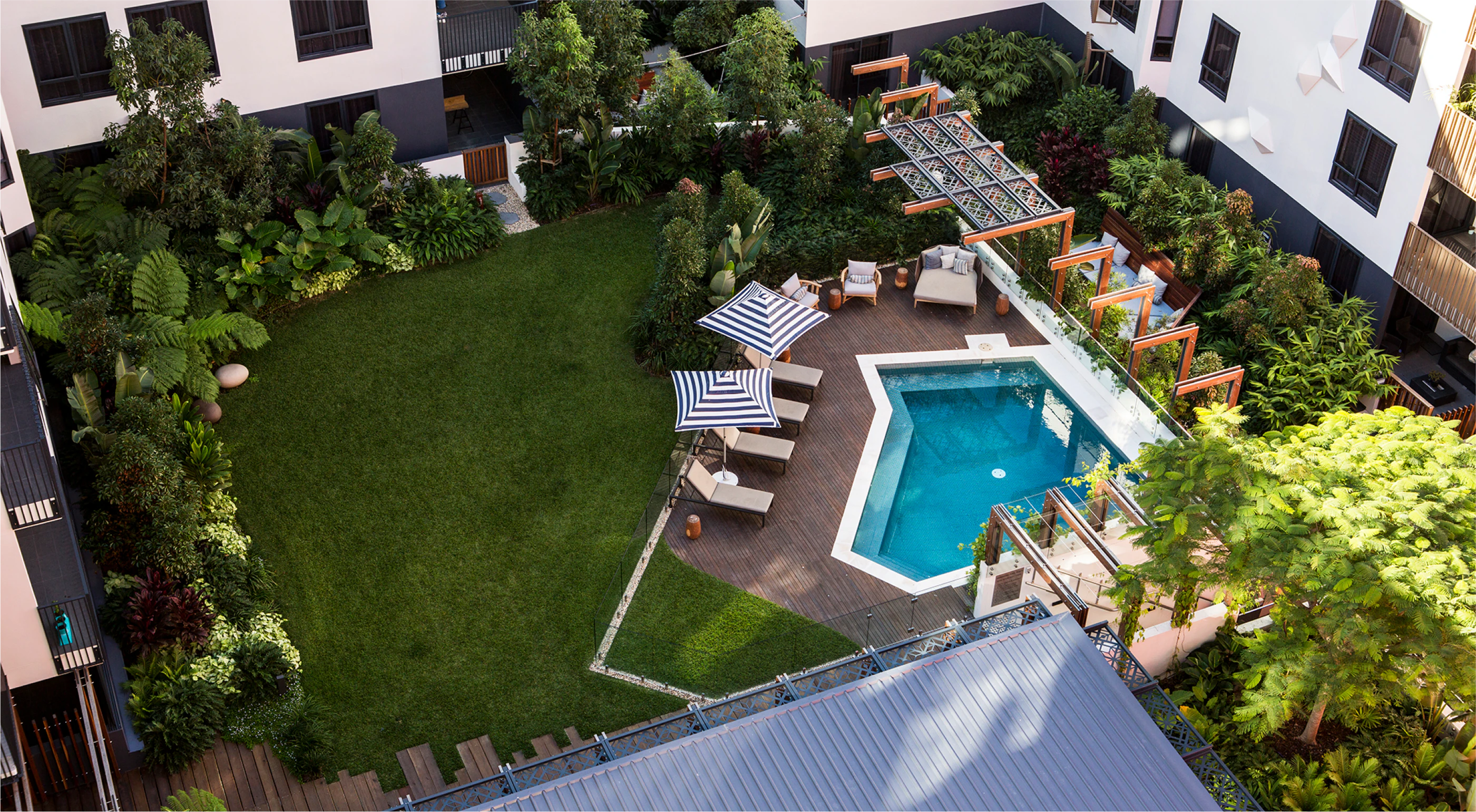 Lexington courtyard
