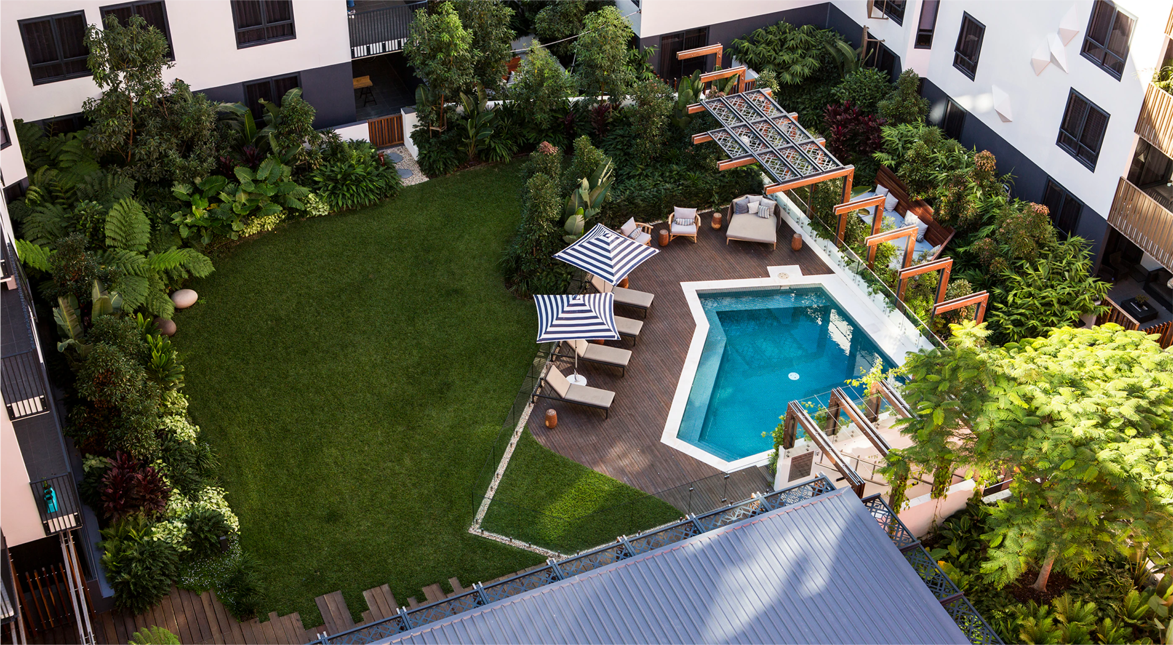 Eden Lane courtyard