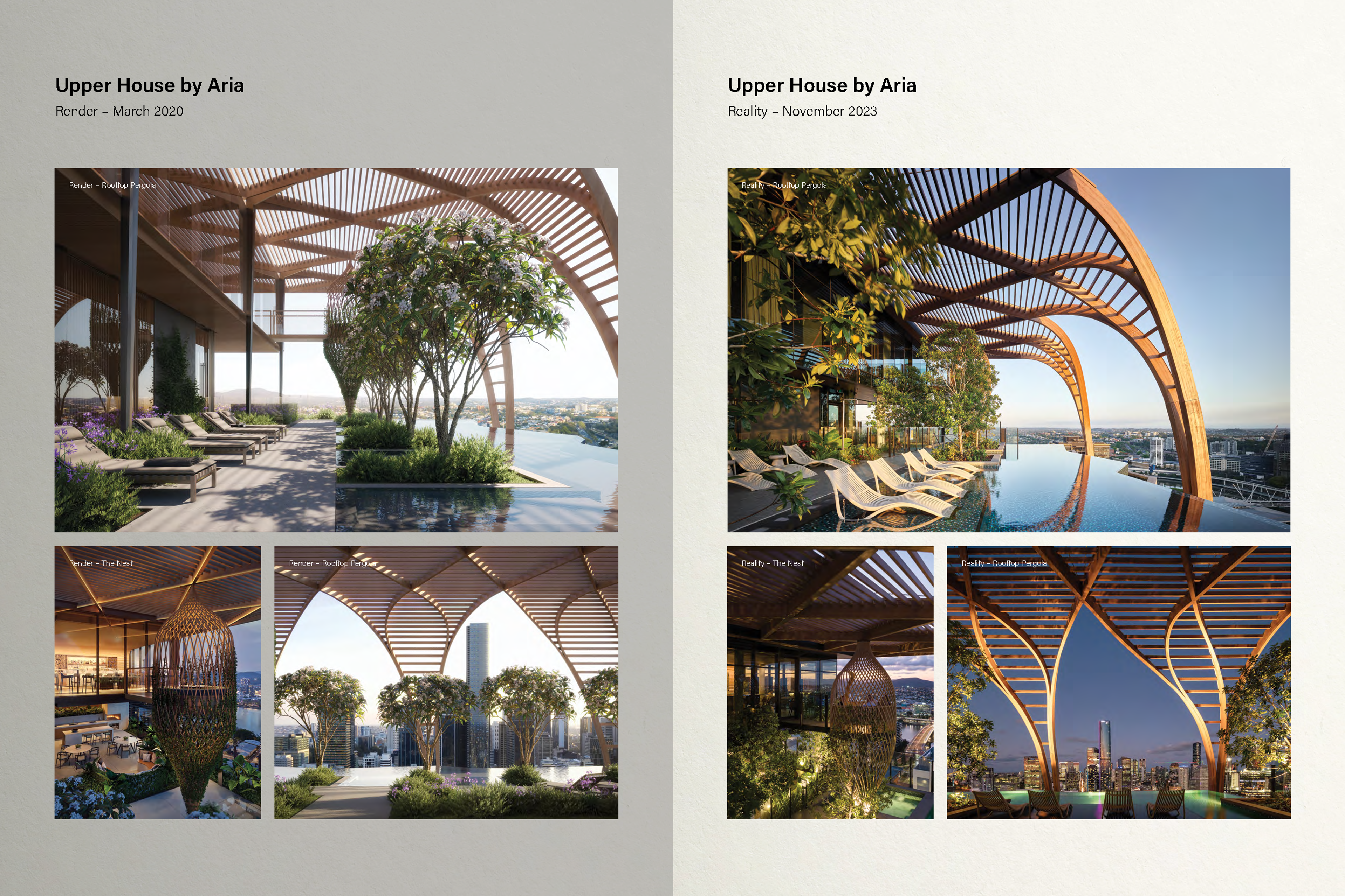 Aria Render vs Reality