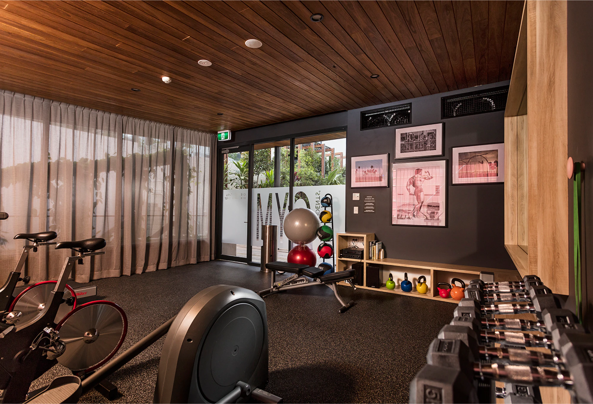 Gym at Ivy Terrace by Aria.