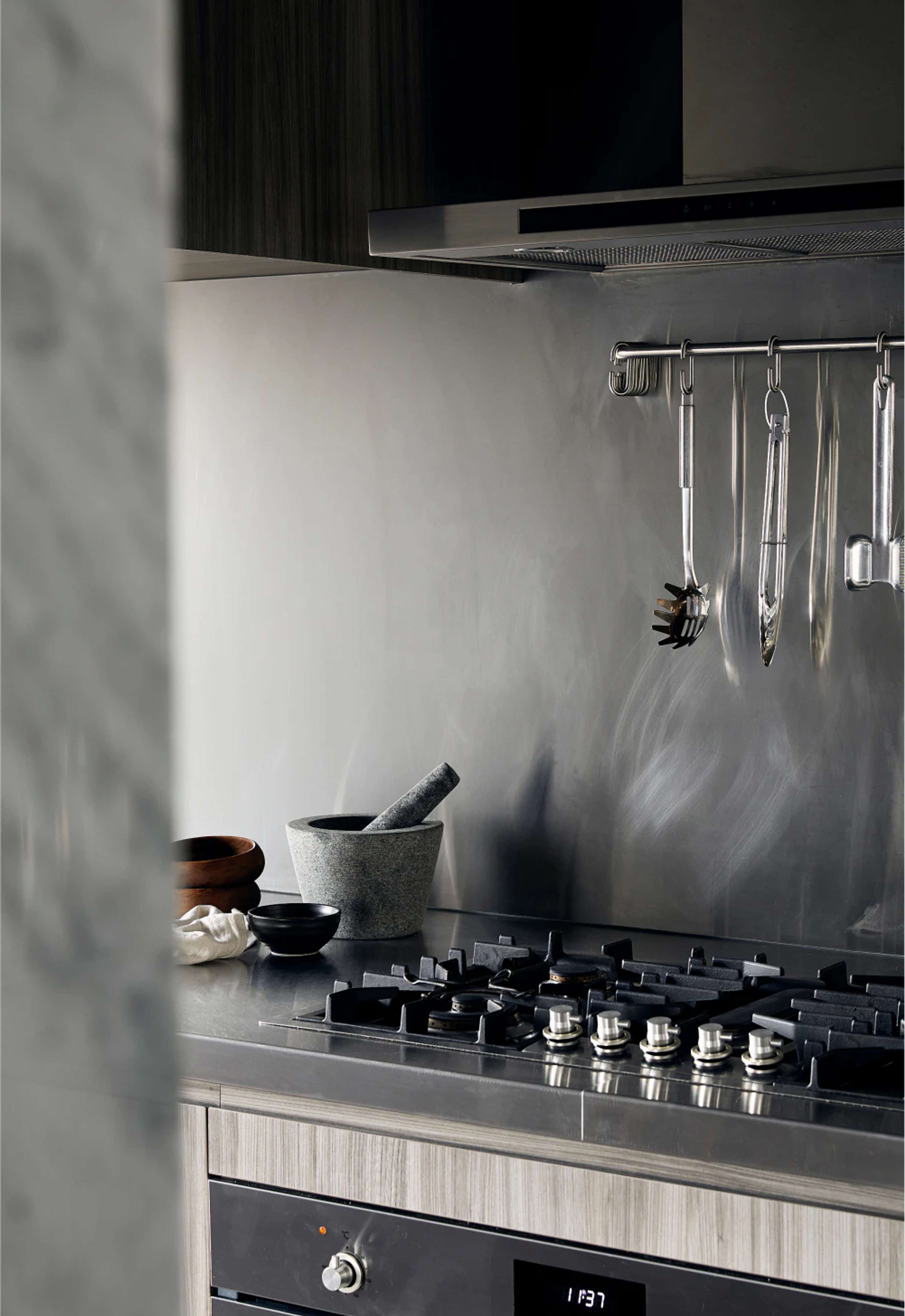 The Melbourne Residences by Aria, luxury apartment kitchen.