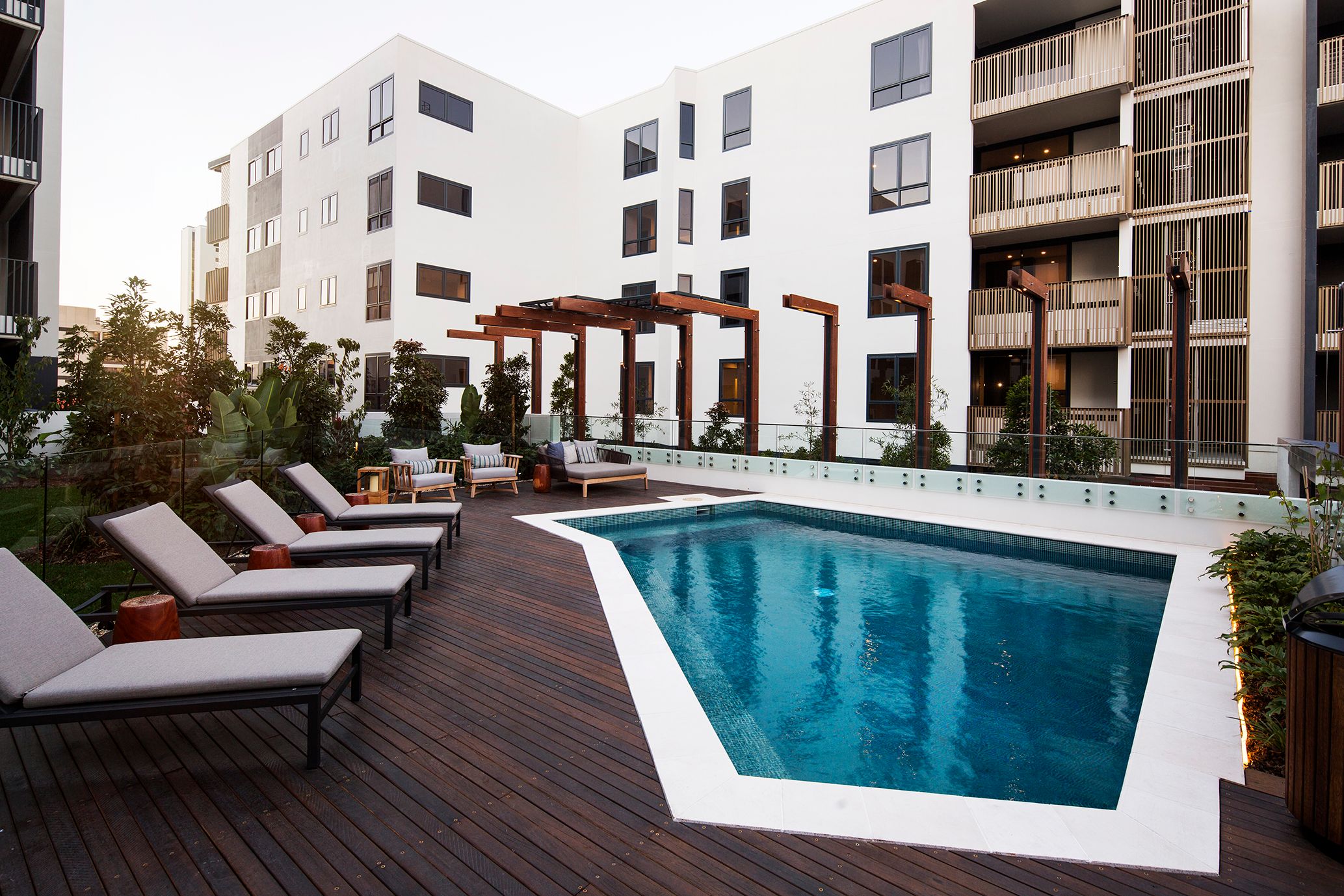 Ivy Terrace by Aria, rooftop area in luxury apartment development.