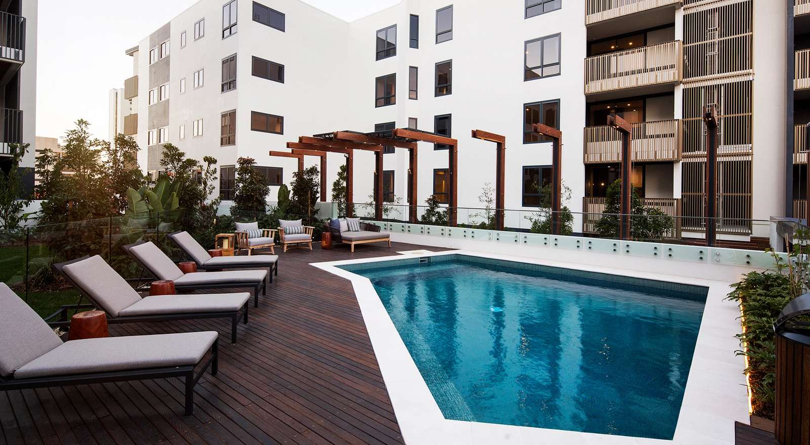 Ivy Terrace by Aria, rooftop area in luxury apartment development.