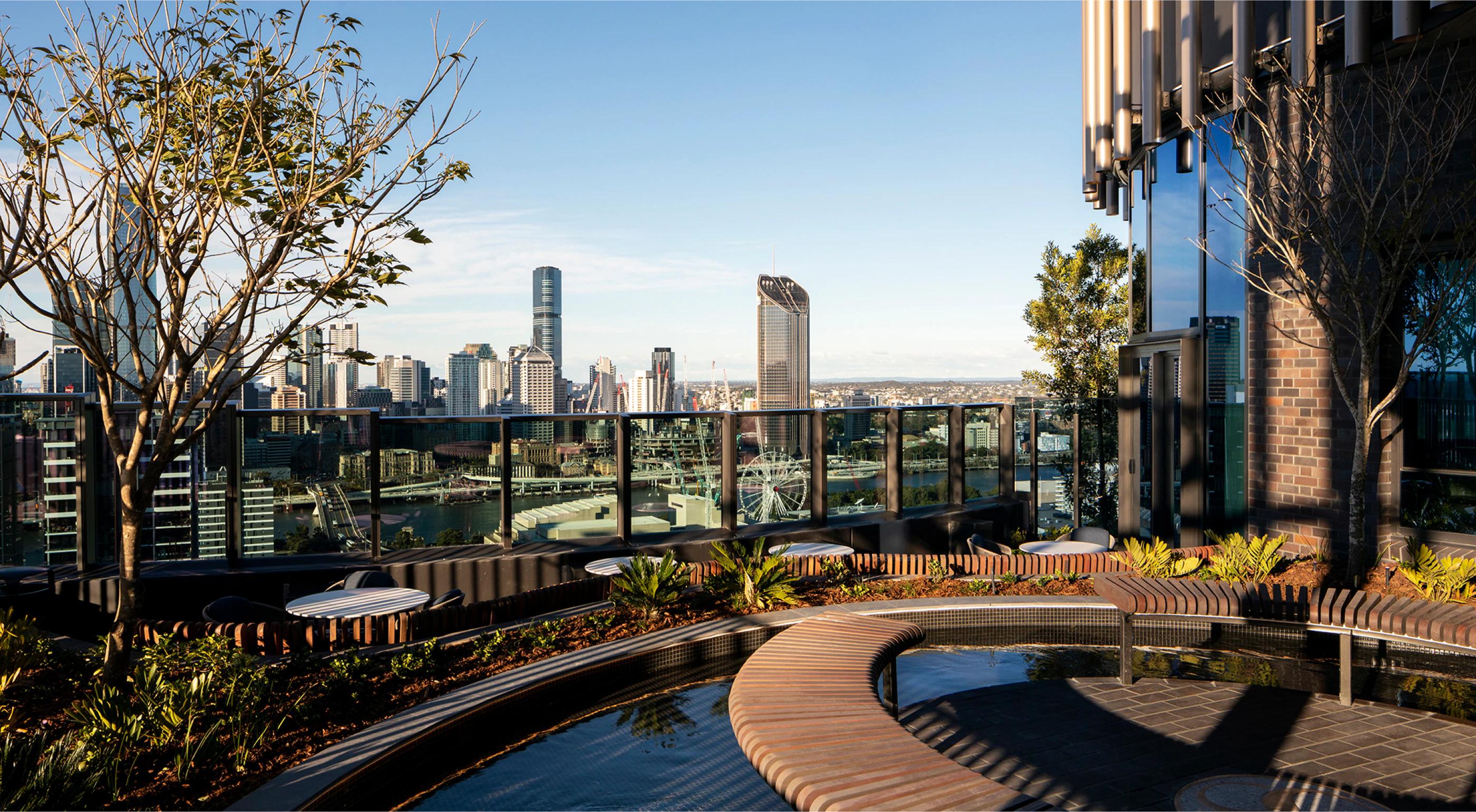 The Standard celebrates Aria's latest innovation and first Residents' Sky Lounge, including a rooftop lap pool overlooking Brisbane city.
