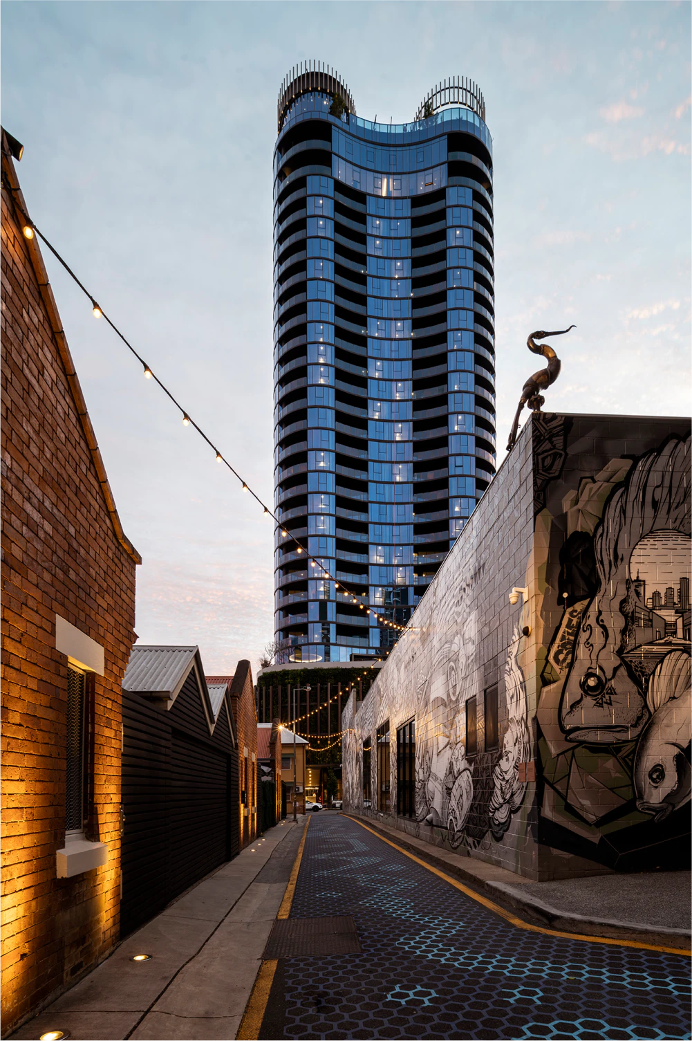 The Standard by Aria, an award-winning luxury apartment development located in South Brisbane.