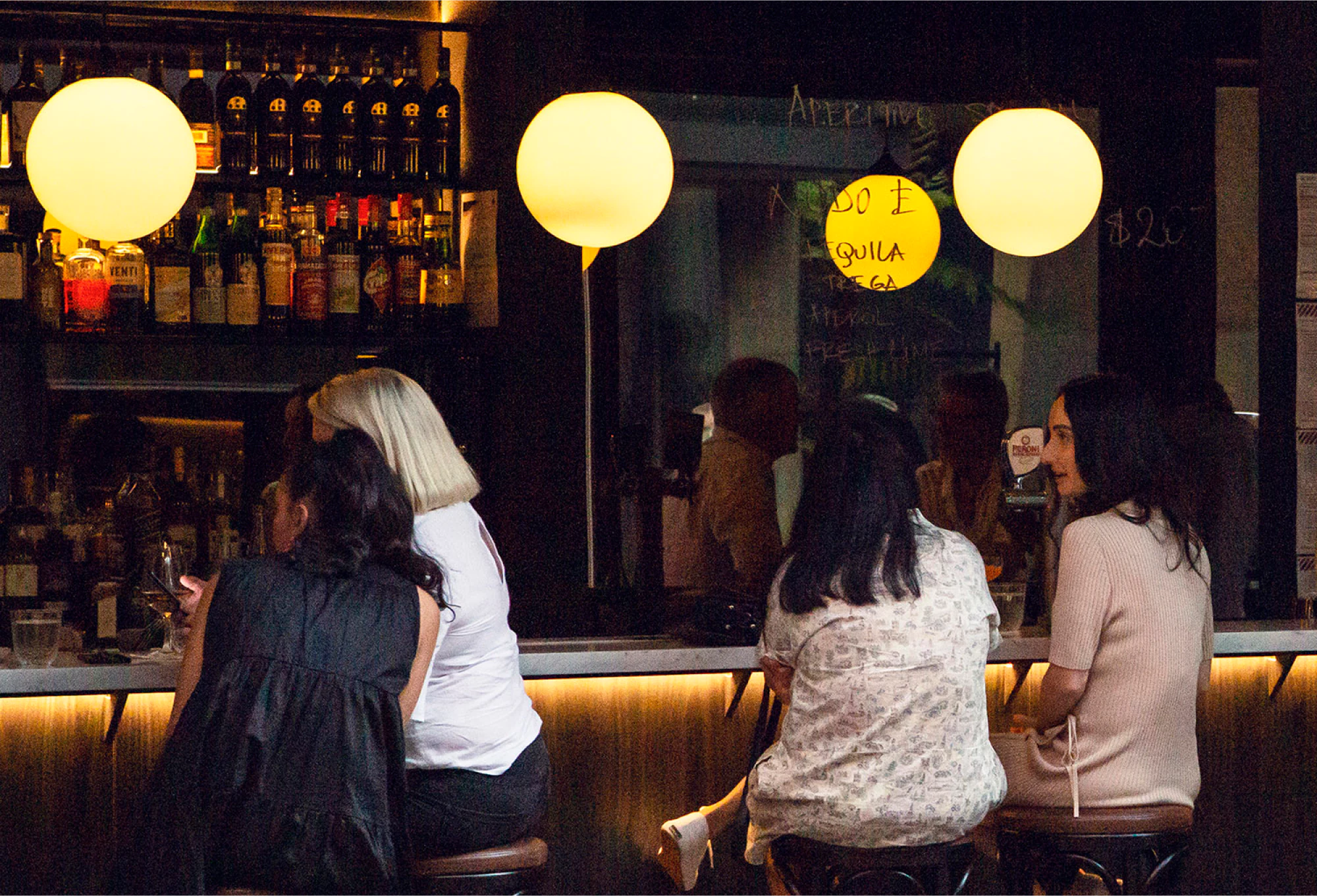 Bar Brutus, located in Fish Lane Town Square in South Brisbane.