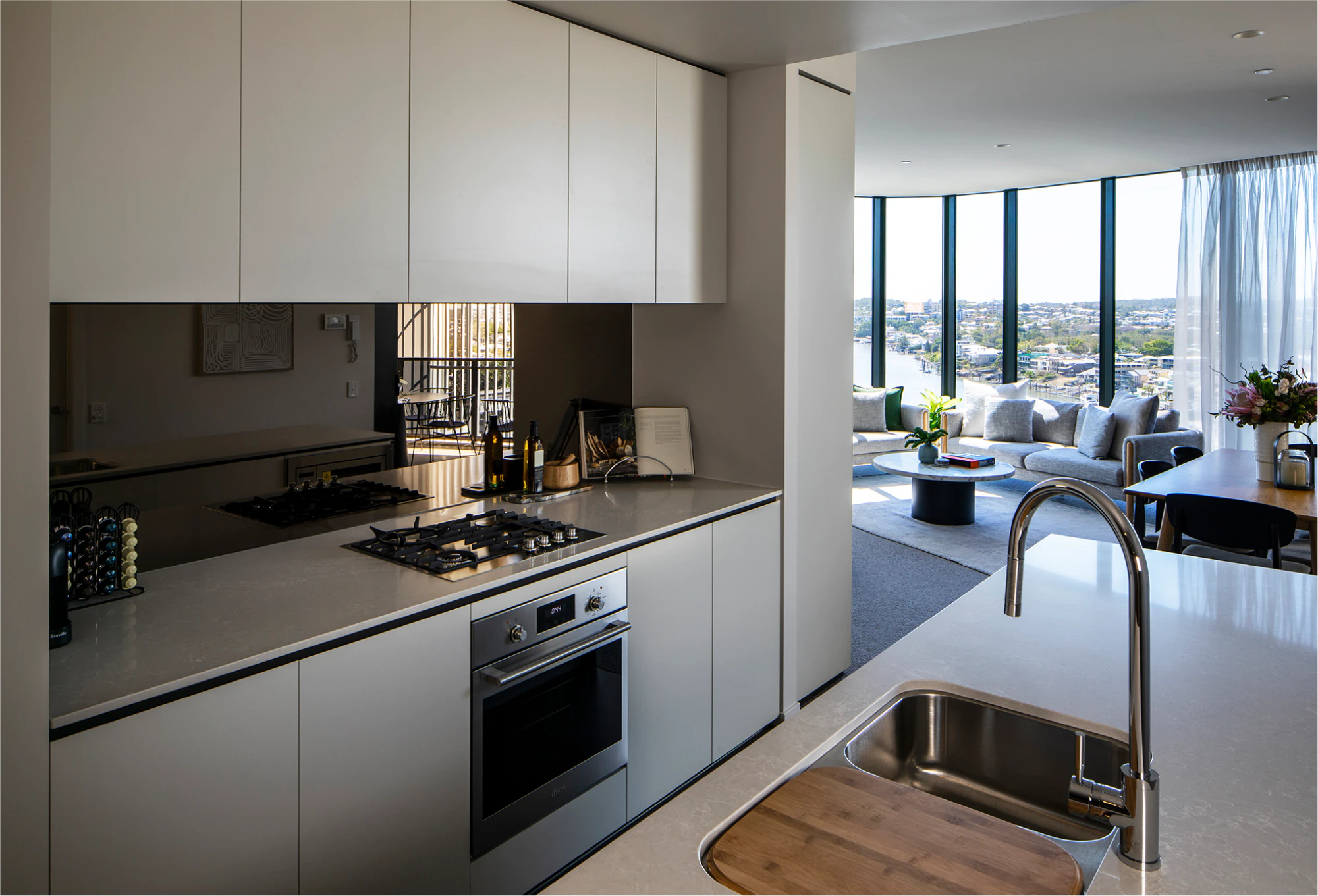 Valencia by Aria, city view apartment in luxury development located in Brisbane.