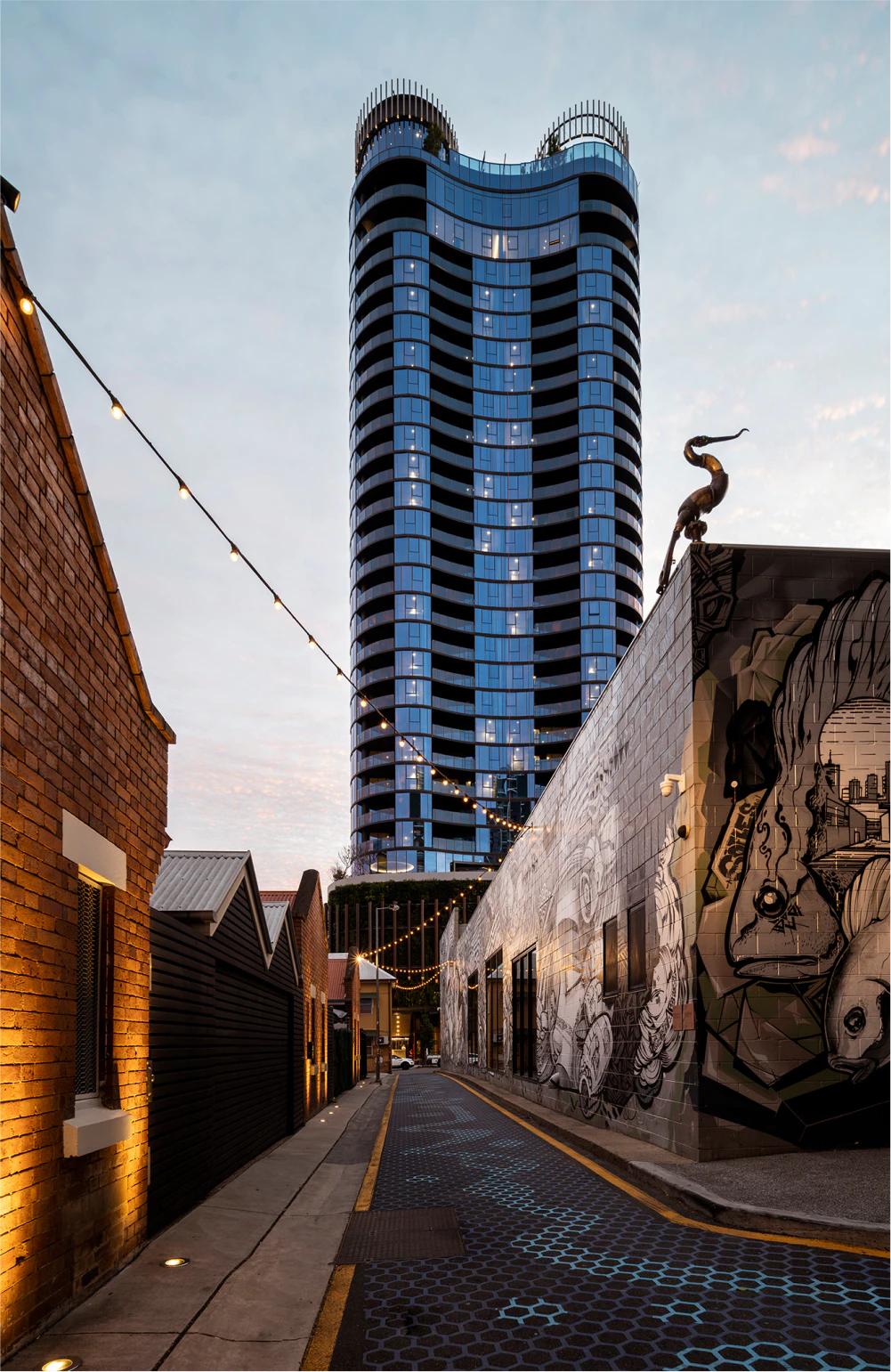 The Standard by Aria, an award-winning luxury apartment development located in South Brisbane.