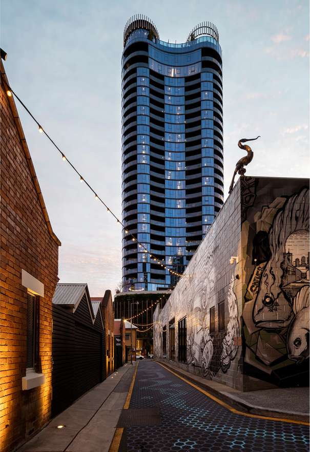 The Standard by Aria, an award-winning luxury apartment development located in South Brisbane.