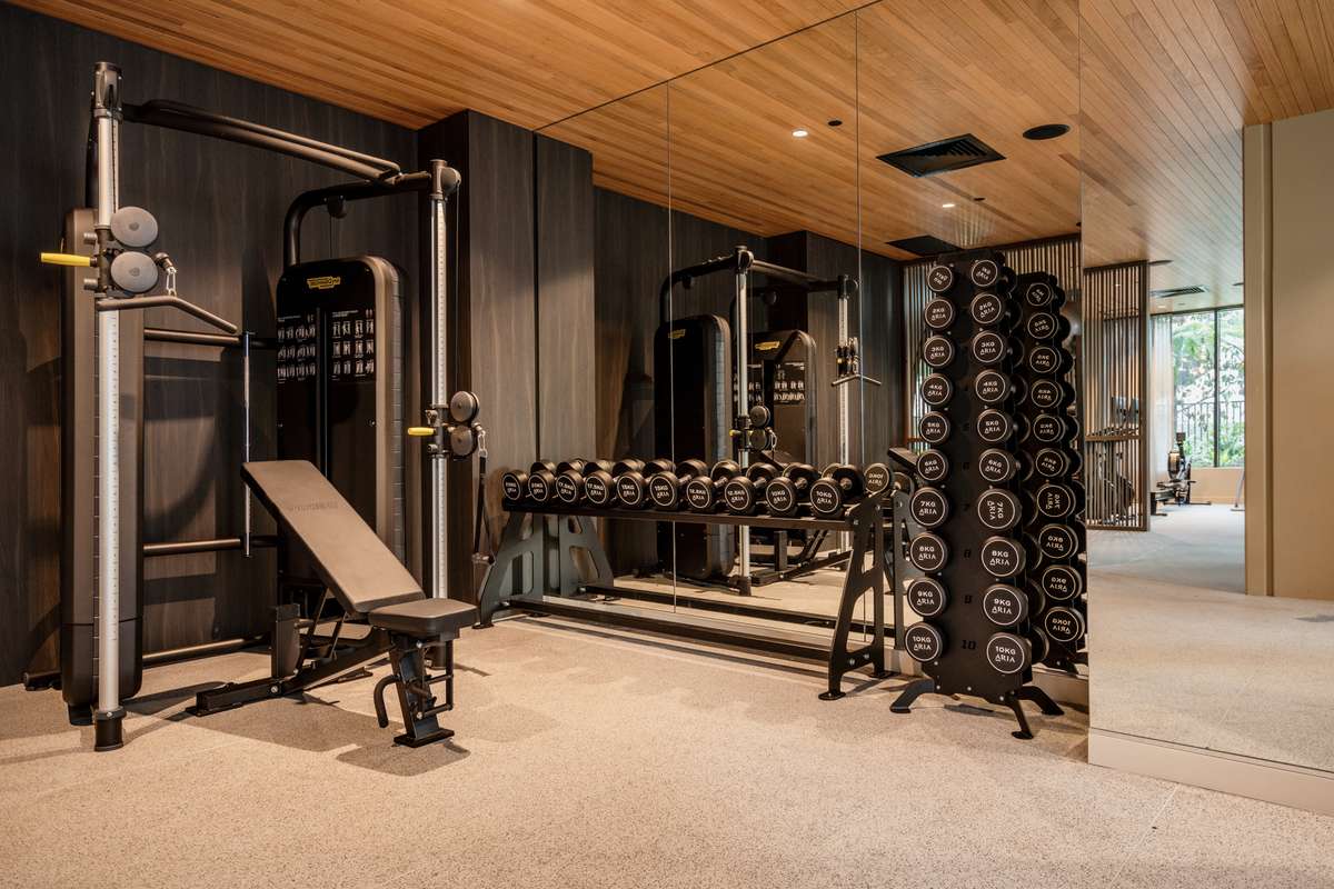 Trellis by Aria in Brisbane, private gym and wellness studio.