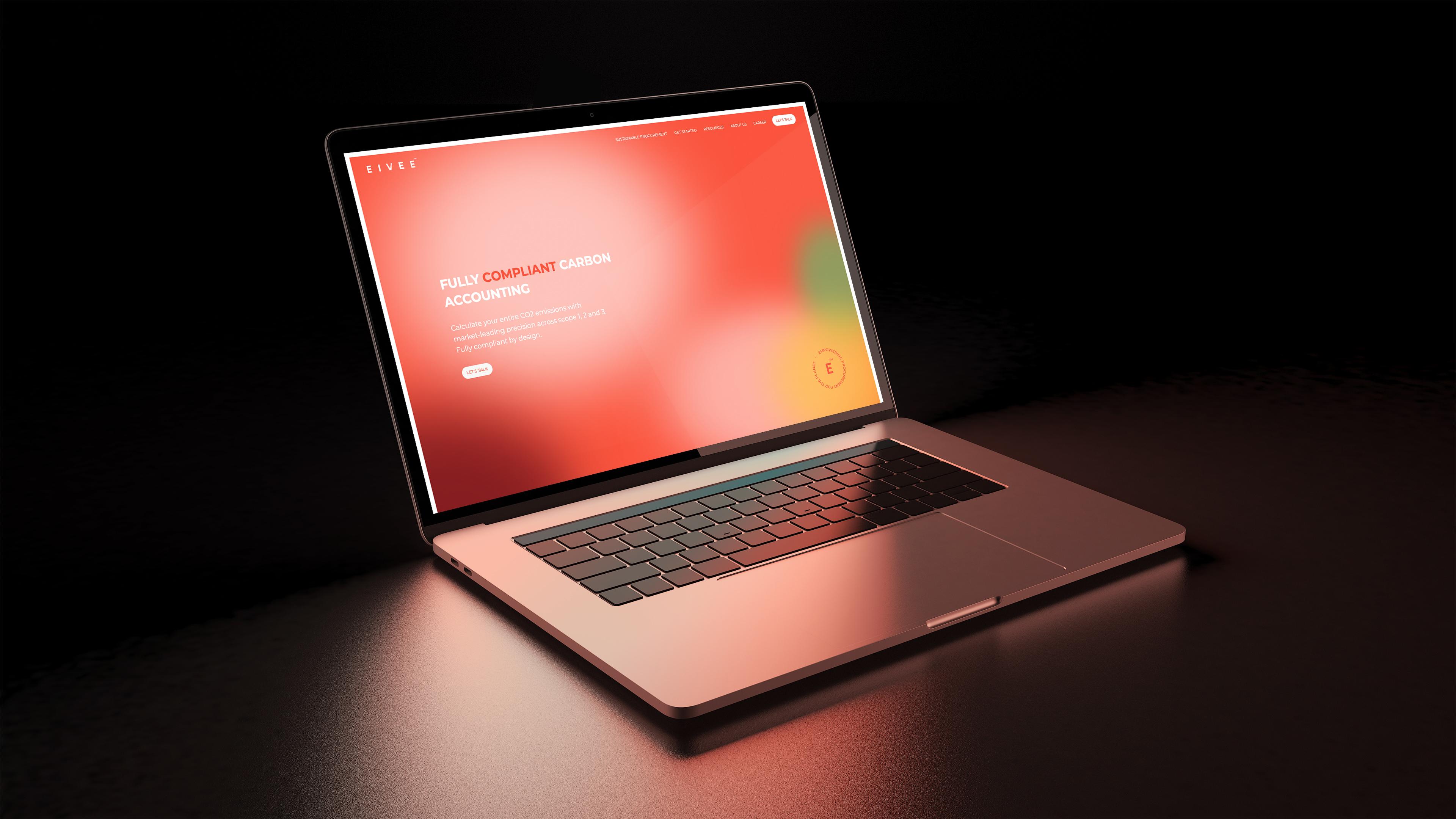 EIVEE website on device