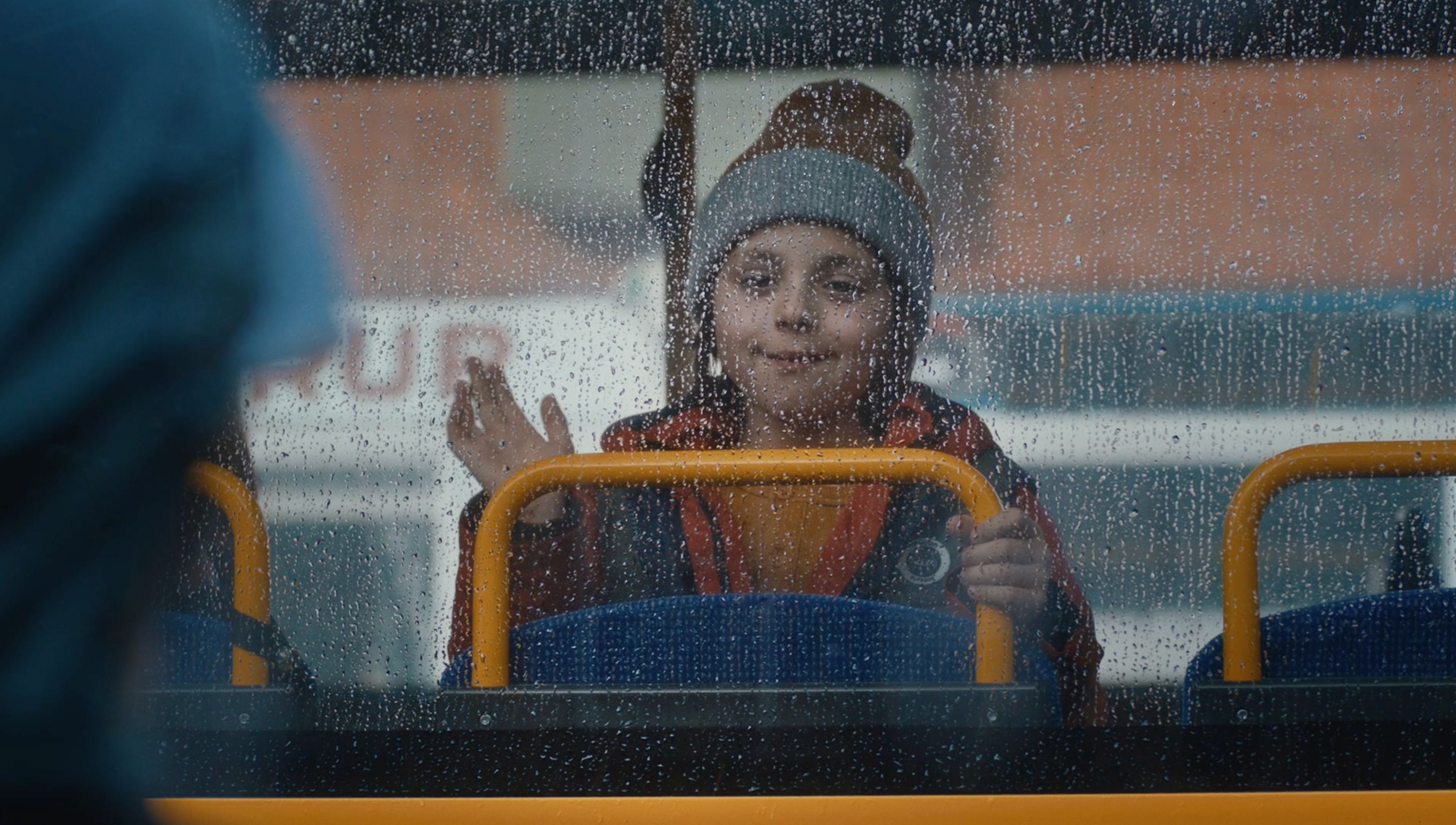 Child in bus