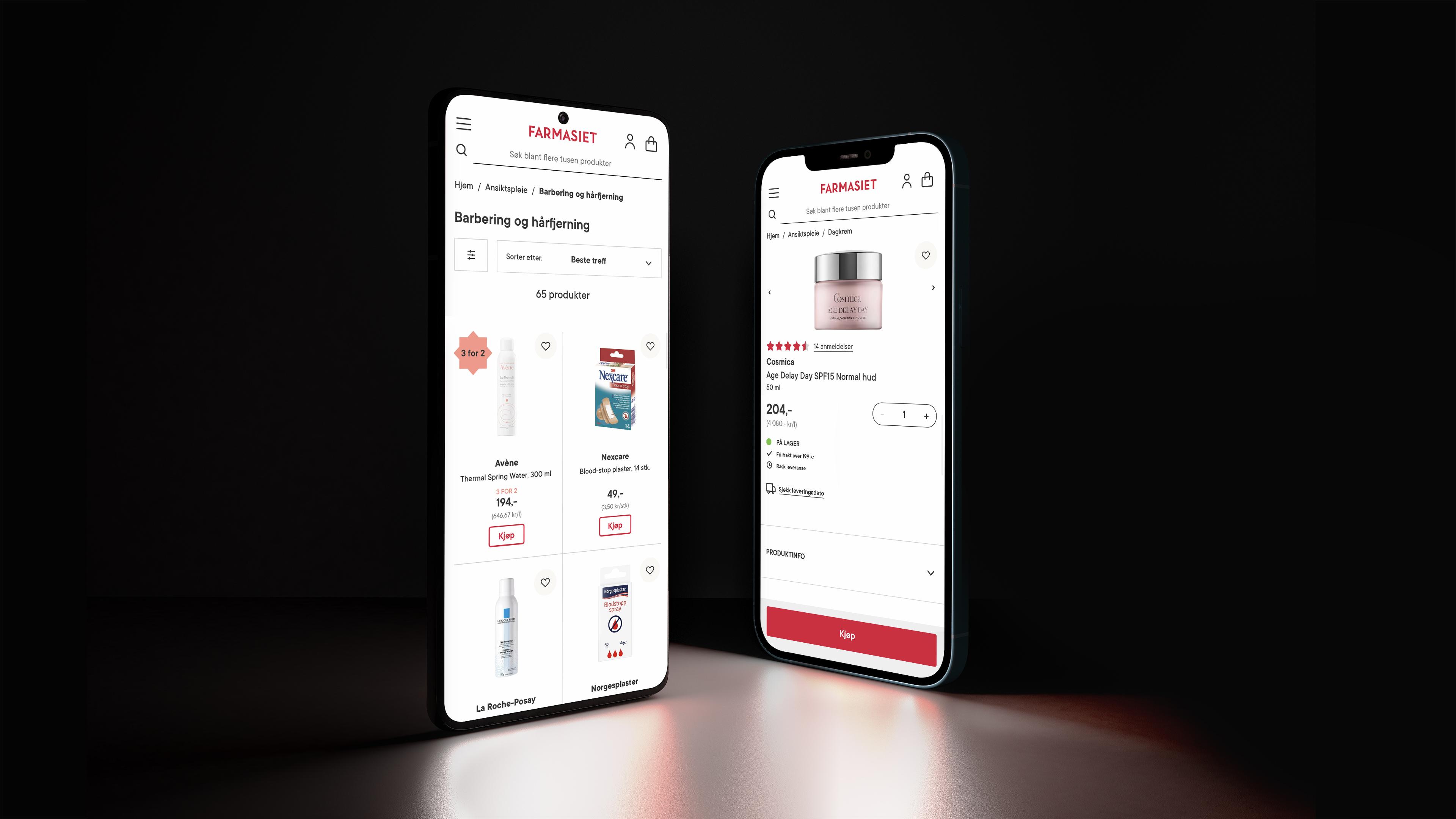 Website on mobile