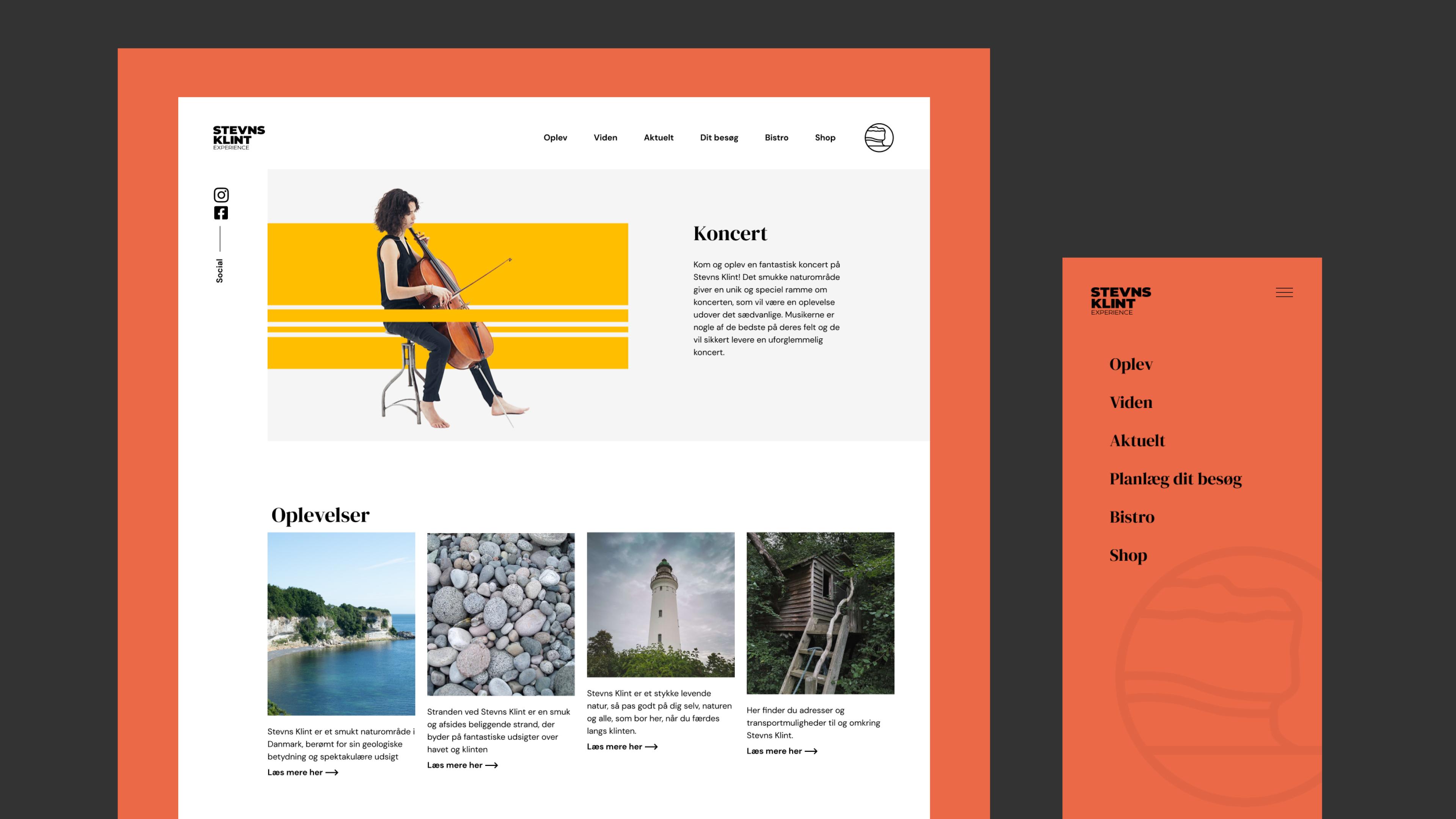 Website and mobile