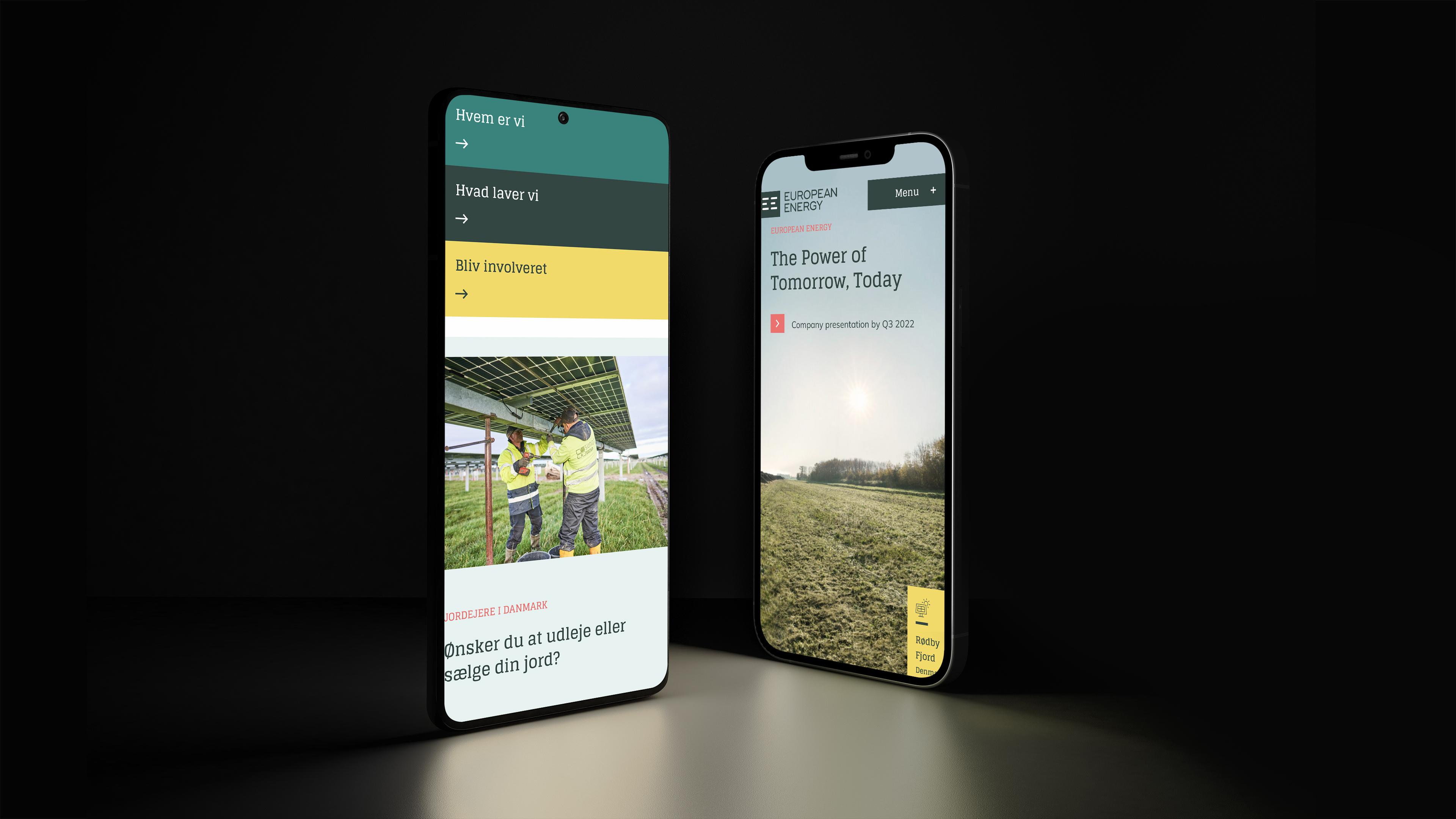 Website on mobile